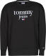 Tommy Jeans sweater met logo black