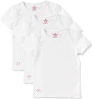 Little Label t-shirt - set van 3 wit