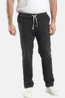 Charles Colby +FIT Collectie loose fit jeans BARON TECEL Plus Size zwart