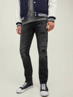 Jack & Jones JEANS INTELLIGENCE slim fit jeans JJIGLENN JJBLAIR 802 black denim