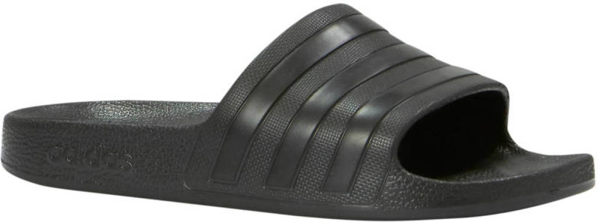 adidas Performance Adilette Aqua badslippers zwart