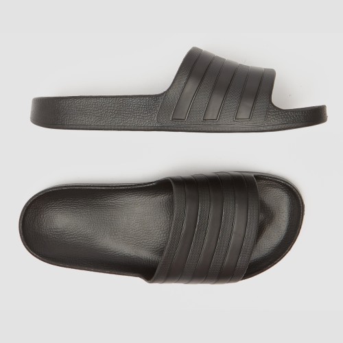 adidas Performance Adilette Aqua badslippers zwart