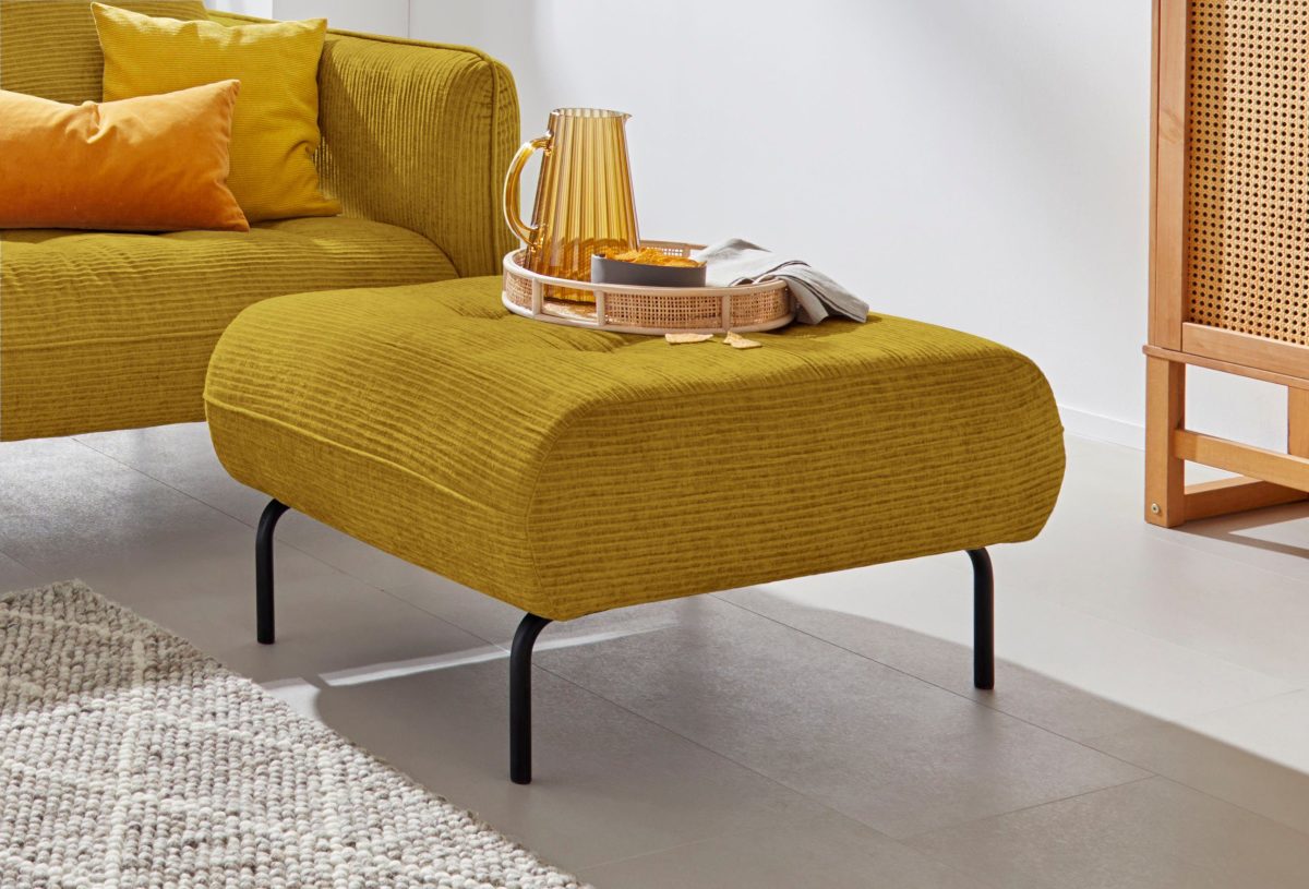 INOSIGN Hocker Angara mooie aanvulling op de serie, met cord bekleding