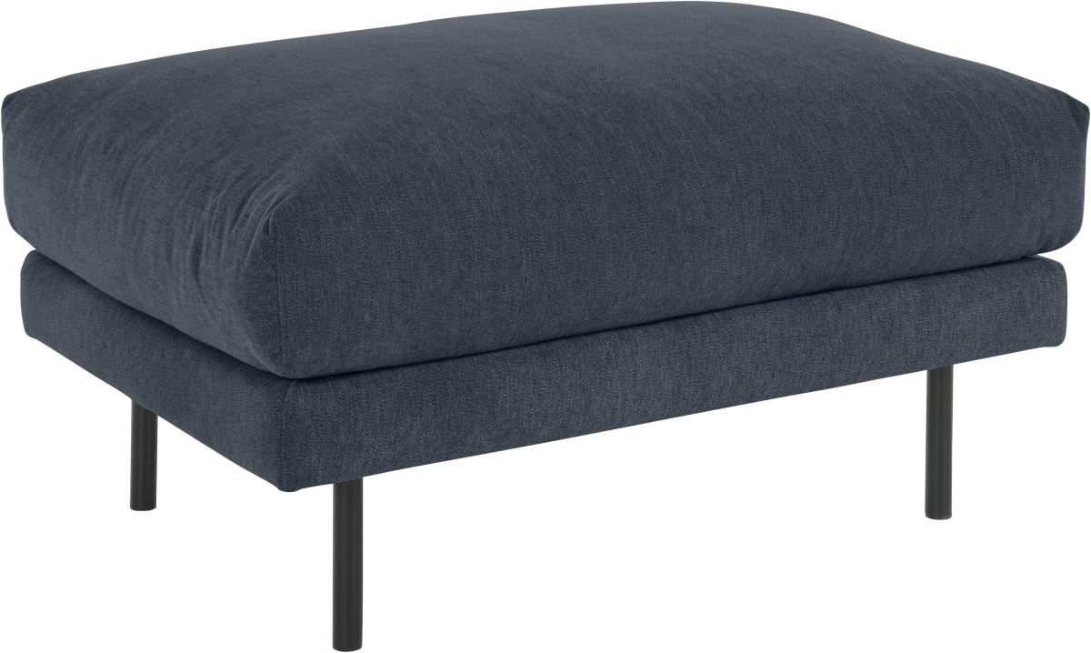 andas Hocker Addison met heerlijk zachte structuurstof
