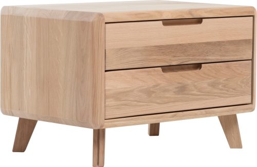 Home affaire Nachtkastje Infinity van mooi massief eikenhout, breedte 60 cm