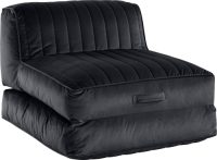 Leonique Relaxfauteuil Bailee Loungestoel met slaapfunctie, slaapfauteuil, perfect als logeerbed, divan