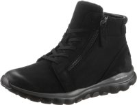 Gabor Rollingsoft Hoge veterschoenen met geprofileerde rubberzool