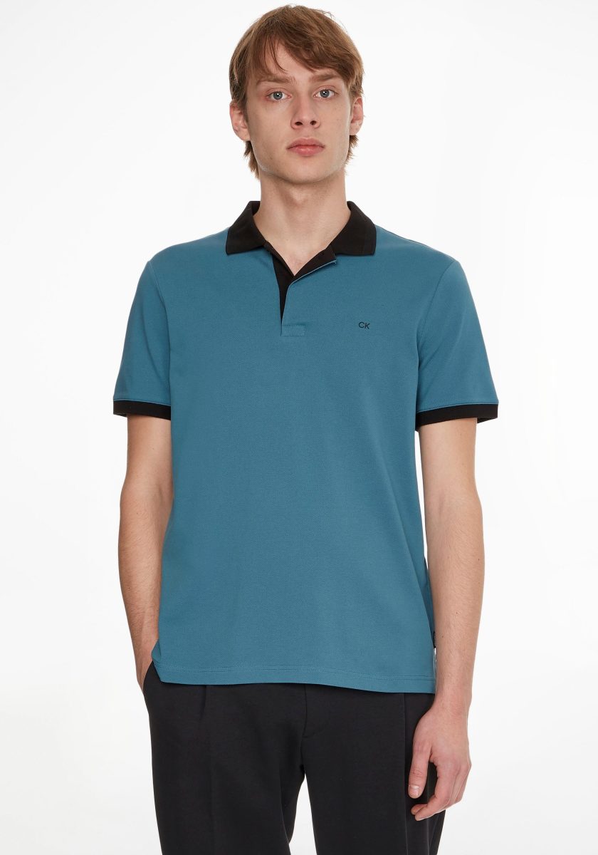 Calvin klein Poloshirt MODERN BLOCKING COLLAR POLO