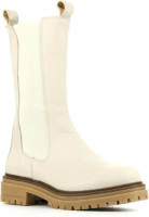Cashott 24204 leren chelsea boots off white