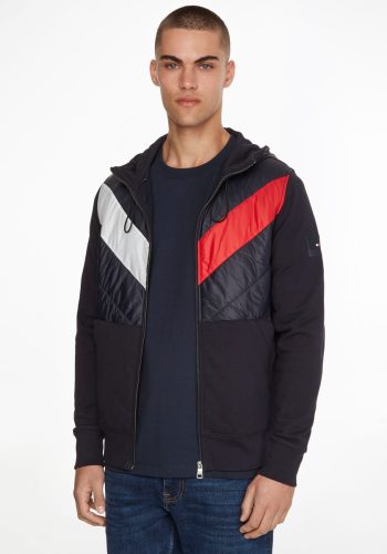 Tommy hilfiger Capuchonsweatvest MIX MEDIA ZIP THROUGH HOODY