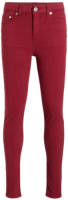 anytime skinny mid jeans donkerrood