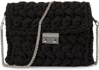 La Redoute Collections Gebreide handtas, schouderriem met ketting