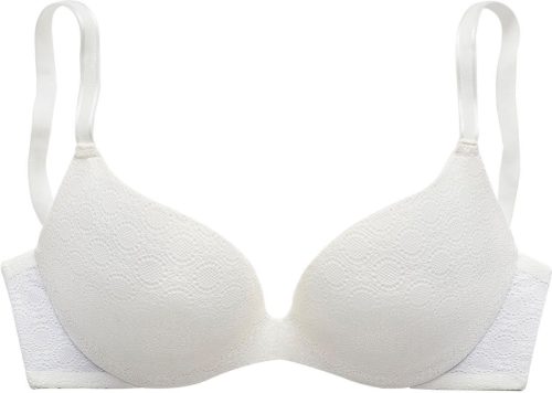 Nuance Push-up-bh met modieus kant overtrokken (gedeeltelijk van gerecycled polyamide)