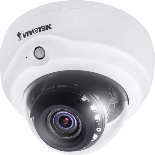 Vivotek FD9181-HT Fixed Dome Camera - 5MP - 1080P - 30M IR - Smart IR - Smart Stream II - PIR - WDR PRO