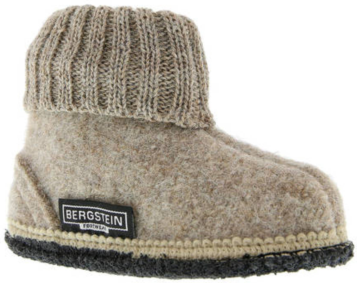 Bergstein Cozy pantoffel beige kids