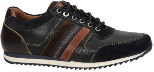 Australian Camaro leren sneakers donkerblauw