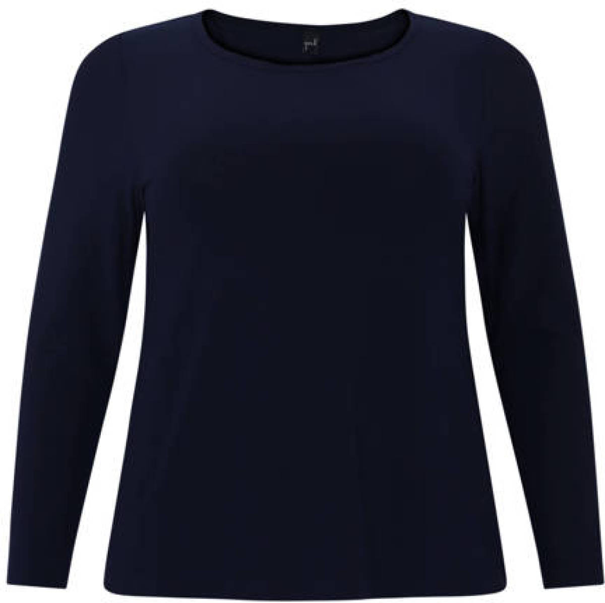 Yoek longsleeve donkerblauw