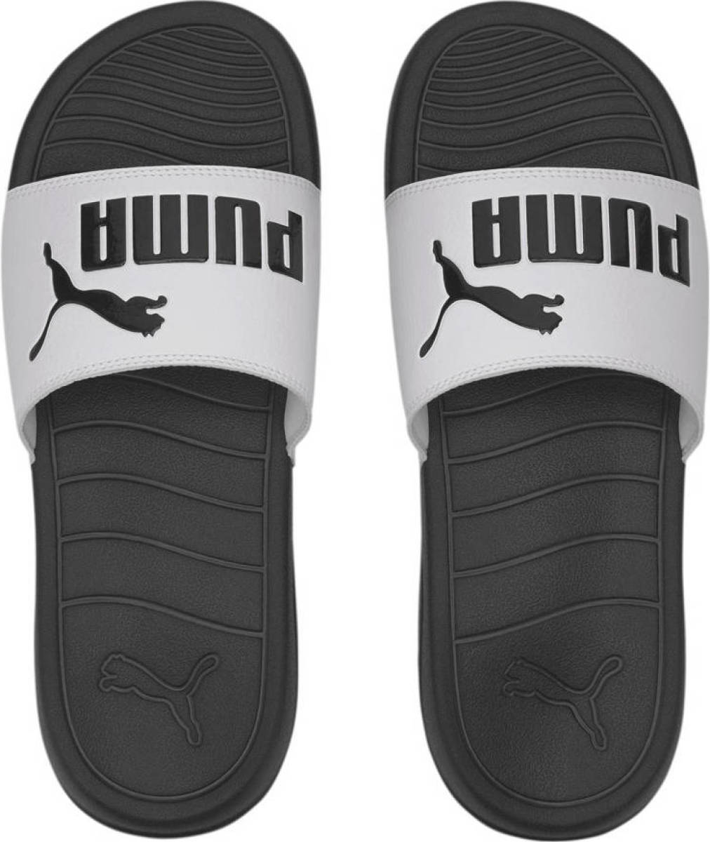 Puma Popcat 2.0 badslippers zwart/wit
