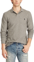 Polo ralph lauren Rechte Polo custom fit, lange mouwen