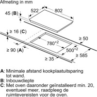 Siemens ET81RBHA1D Keramische kookplaat Zwart