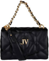 JOSH V doorgestikte crossbody tas Tonia zwart
