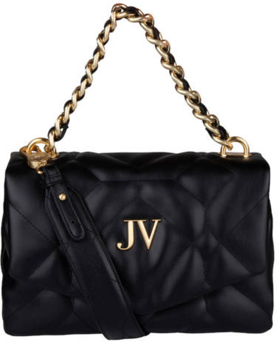 JOSH V doorgestikte crossbody tas Tonia zwart