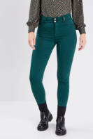 Cache Cache high waist skinny jeans donkergroen