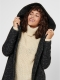 Only coat met textuur ONLSEDONA zwart