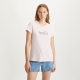 Levi's T-shirt met logo roze