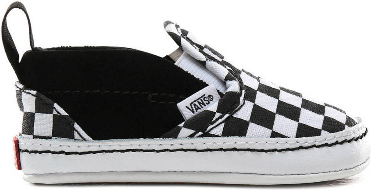 Vans Slip On babyslofjes zwart/wit kids