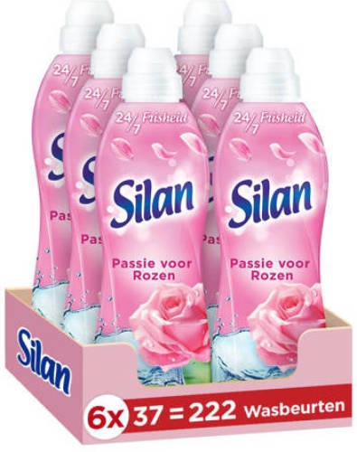 Silan Passie voor Rozen wasverzachter - 222 wasbeurten - 222 wasbeurten