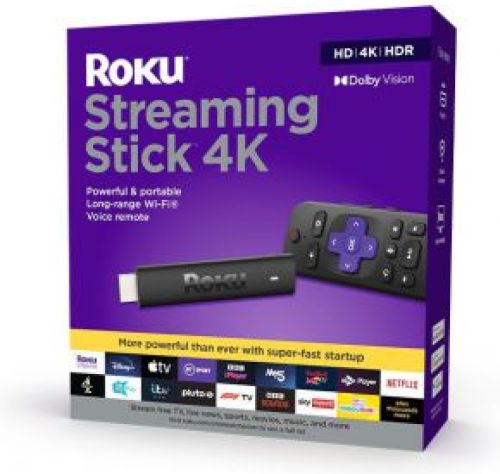 Roku Streaming Stick 4K HDMI 4K Ultra HD Zwart