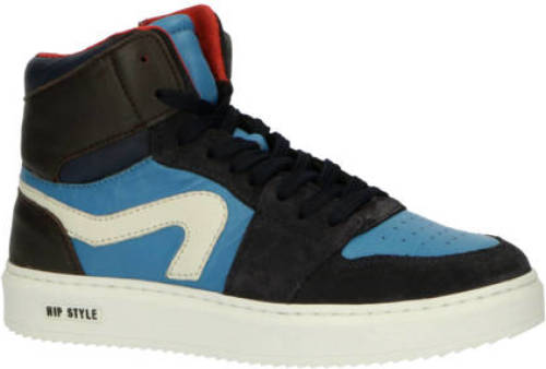 HIP H1665 leren sneakers blauw