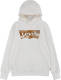 Levi's Kids hoodie met logo wit