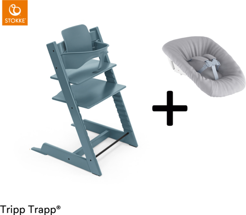 Stokke ® Tripp Trapp® Compleet + Newborn Set™ - Fjord Blue