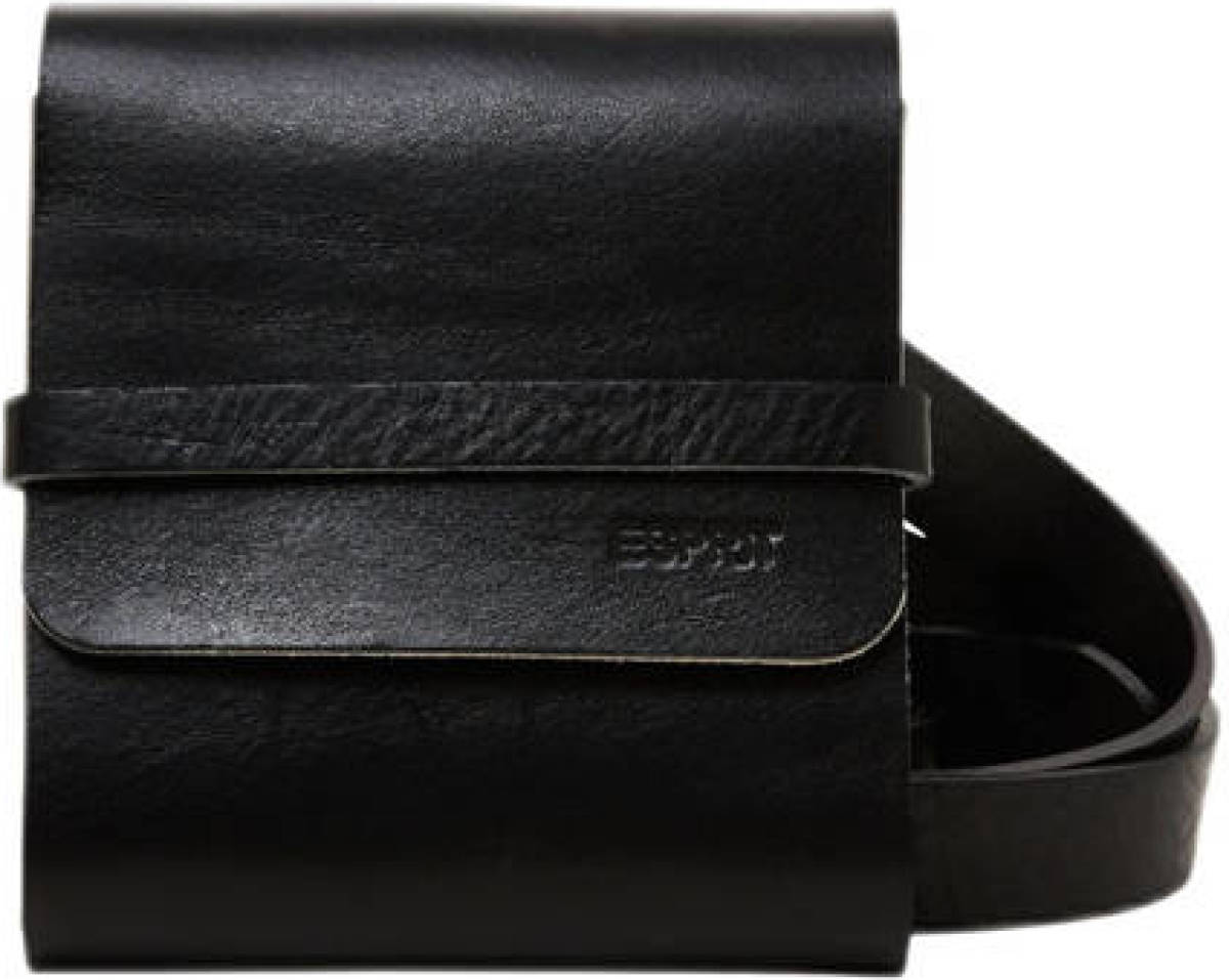 Esprit leren heuptas/riem zwart