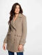 Morgan coat tussen met wol taupe