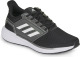 adidas Performance EQ19 hardloopschoenen zwart/wit/grijs