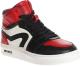 HIP H1665 leren sneakers rood/wit