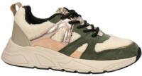 Dolcis teddy sneakers groen/multi
