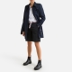 Tommy hilfiger Halflange trenchcoat, knoopsluiting, tussenseizoen