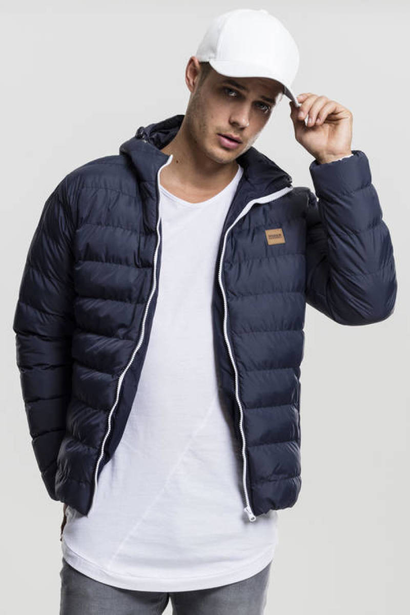Urban Classics jas donkerblauw