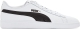 Puma Smash v2 leren sneakers wit/zwart