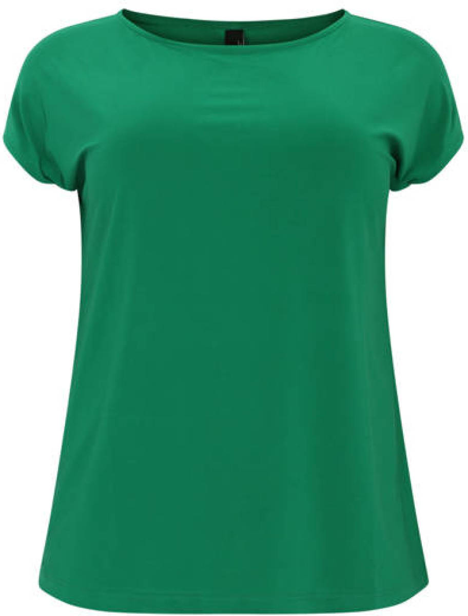 Yoek Travelstof T-shirt groen