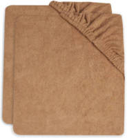 Jollein aankleedkussenhoes badstof 50x70cm - set van 2 Biscuit