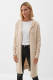 s.Oliver fijngebreid vest met wol beige