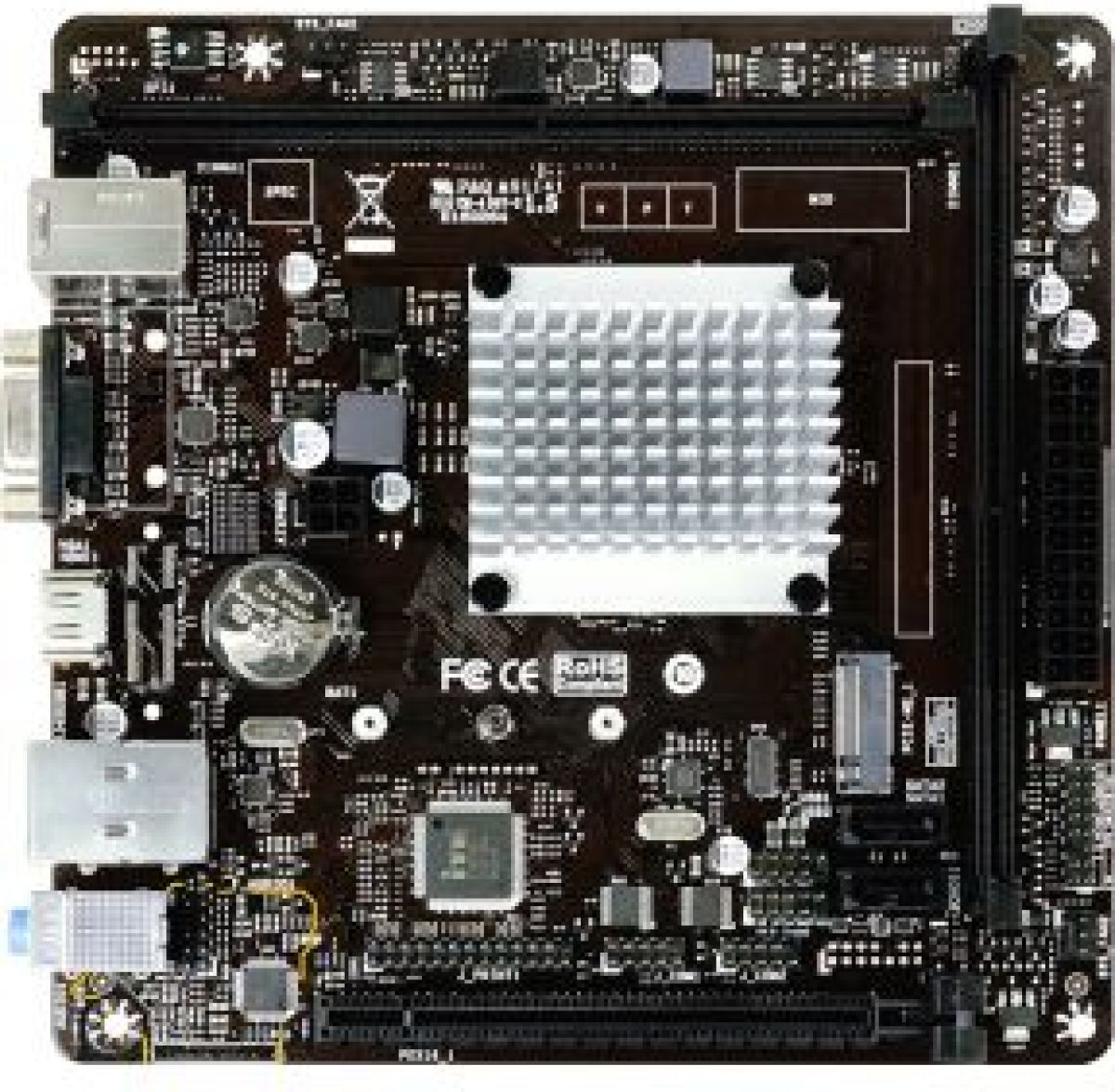 Biostar J4125NHU moederbord mini ITX