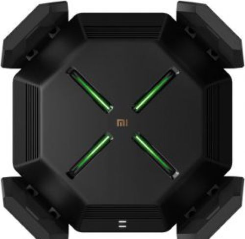 Xiaomi Mi Router AX9000 draadloze router Gigabit Ethernet Tri-band (2.4 GHz / 5 GHz / 5 GHz) Zwart