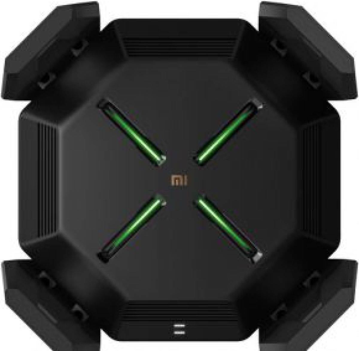 Xiaomi Mi Router AX9000 draadloze router Gigabit Ethernet Tri-band (2.4 GHz / 5 GHz / 5 GHz) Zwart