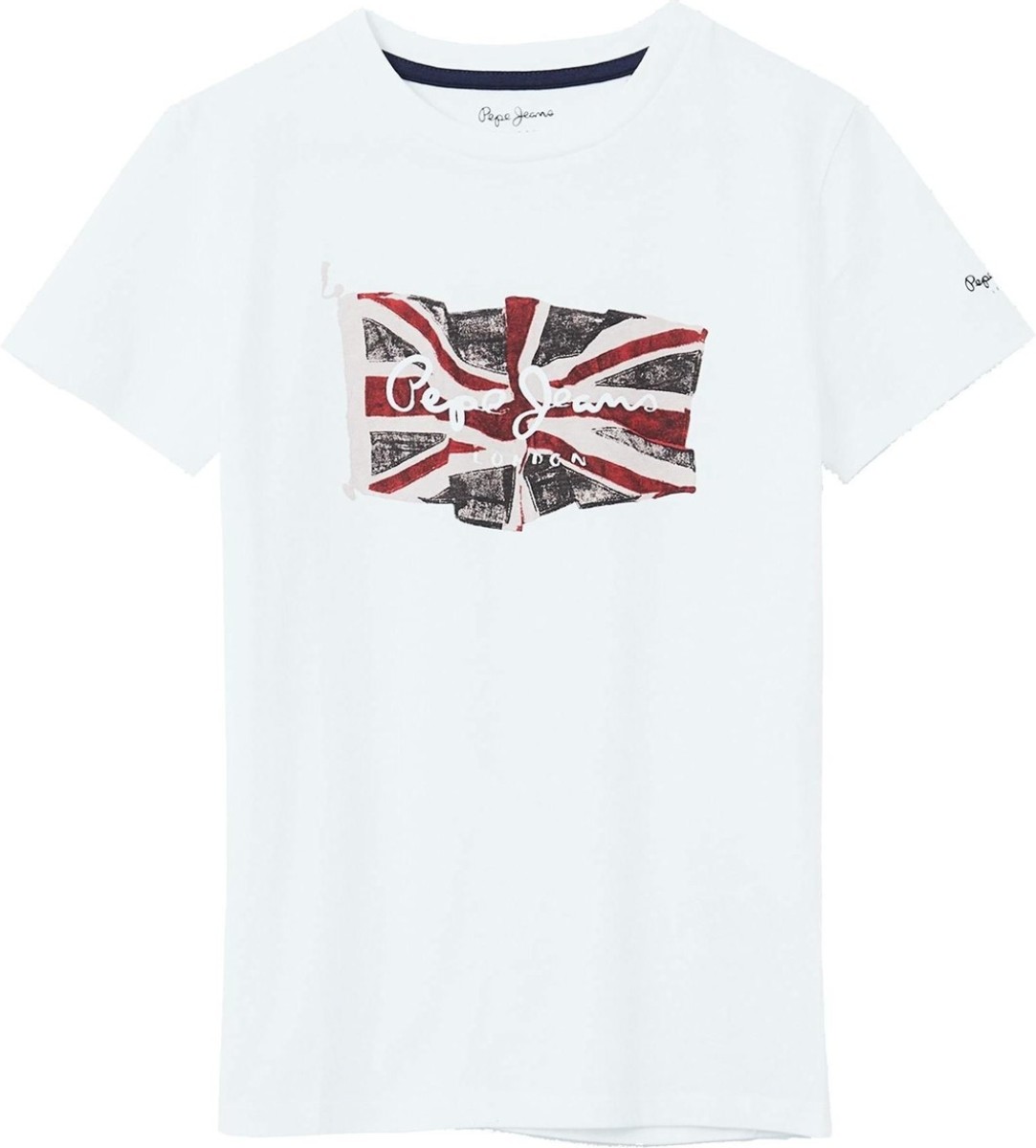 T-shirt Korte Mouw Pepe Jeans  FLAG LOGO SS